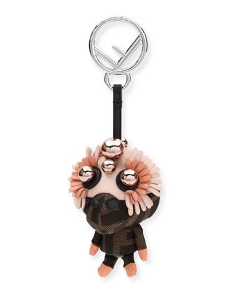 Fendi Space Monkey Napa Bag Charm 